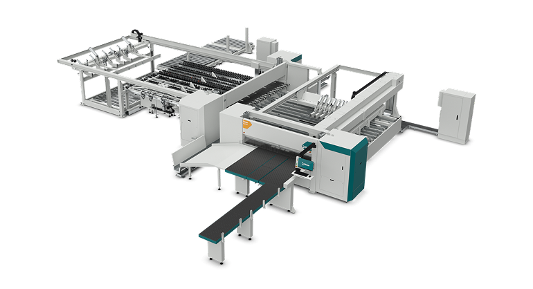 Biesse machine and workshop